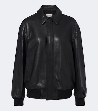 Toyen leather blouson jacket | Nour Hammour