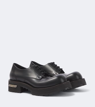 Venom leather Derby shoes | Balenciaga