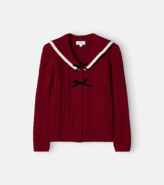 Cardigan Ferdino aus Wolle | La Coqueta