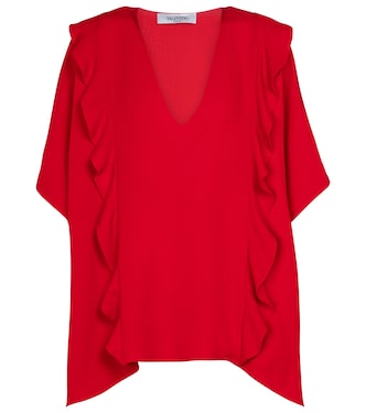 Valentino silk crêpe blouse | Valentino