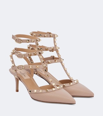 Salones Rockstud de piel | Valentino Garavani