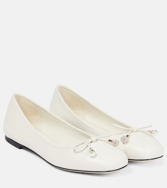 Ballerinas Elme aus Leder | Jimmy Choo