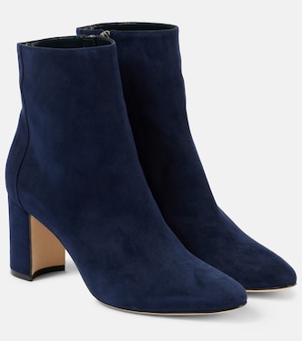 Ankle Boots Rosie aus Veloursleder | Manolo Blahnik