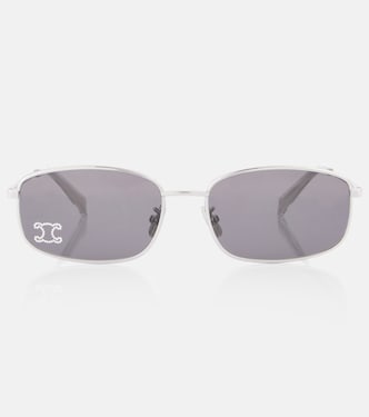 Triomphe Rhinestone 02 rectangular sunglasses | Celine Eyewear