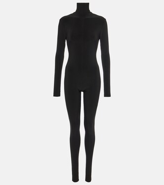 Open-back jersey catsuit | Norma Kamali