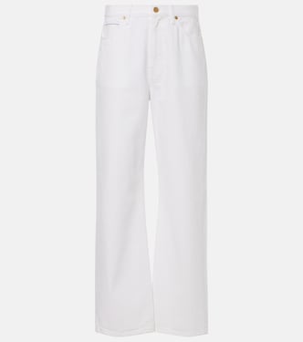 High-Rise Straight Jeans Sade | Tove