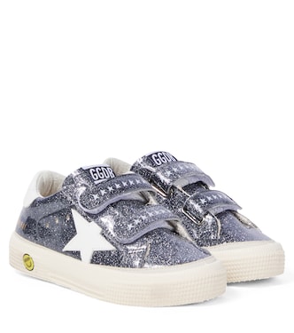 May School glitter sneakers | Golden Goose Kids