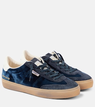 Soul Star velvet and suede sneakers | Golden Goose