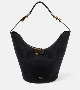Borsa a spalla Small in suede | Alaïa