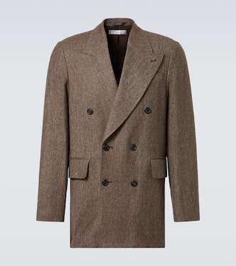 Sharp DB linen and cotton blazer | Our Legacy