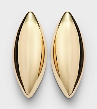 Puffy Dagger gold-plated earrings | Jennifer Fisher