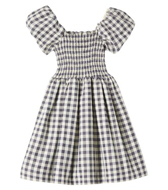 Cherisla checked cotton-blend dress | Molo