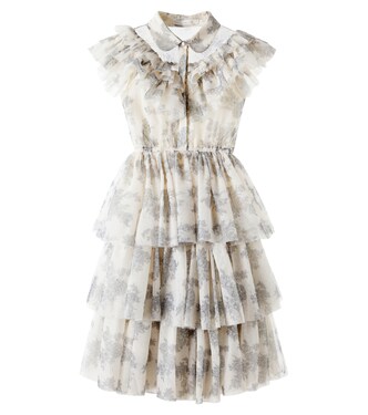 Jeena toile de jouy tulle dress | C'era Una Volta