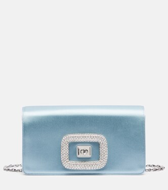 Clutch mit Kristallen | Roger Vivier