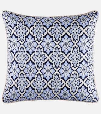 Cuscino in cotone Palazzo Blue  | La DoubleJ