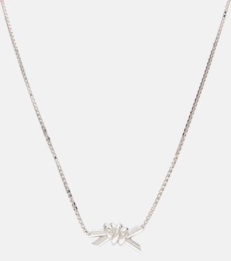 Knot sterling silver necklace | Bottega Veneta
