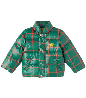 Clover checked puffer jacket | Mini Rodini