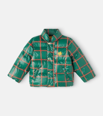 Veste matelassée Clover à carreaux | Mini Rodini