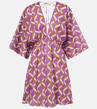 Vestido corto Feel de gasa de algodón | Eres