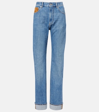High-rise straight jeans | Bottega Veneta