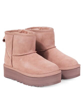 Classic Mini suede platform boots | UGG Kids