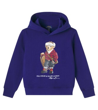 Bedruckter Hoodie Polo Bear aus Jersey | Polo Ralph Lauren Kids