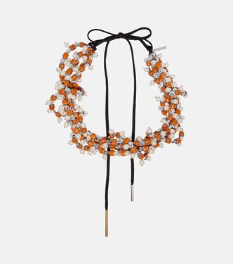 Embellished beaded necklace | Dries Van Noten