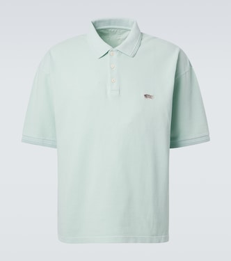 Mondo Weller cotton piqué polo shirt | Visvim