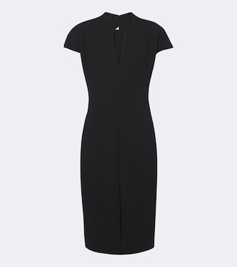 Vestido corto de lana virgen | Jil Sander