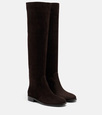 Zayne suede knee-high boots | Gianvito Rossi