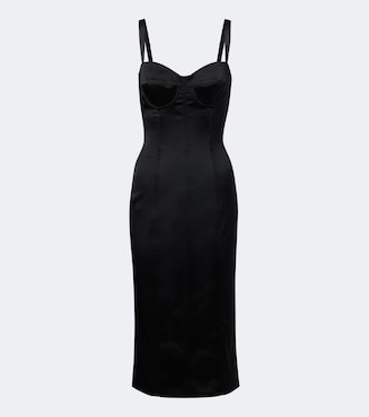 Satin corset dress | Dolce&Gabbana