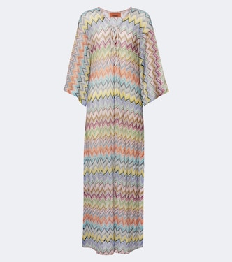 Zigzag lamé kaftan | Missoni