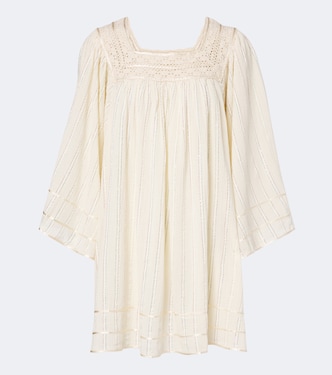 Estelle Lurex® cotton-blend kaftan | Rixo