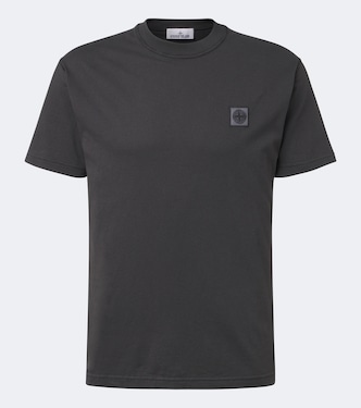 Compass badge cotton jersey T-shirt  | Stone Island