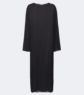 Joma pleated silk midi dress | The Row