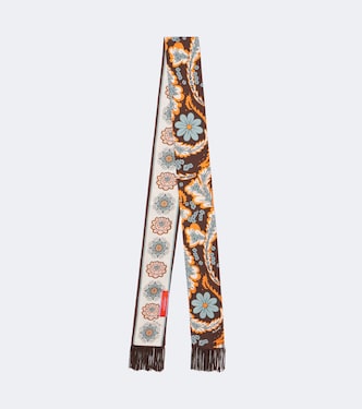 Chamberlain floral silk scarf | La DoubleJ