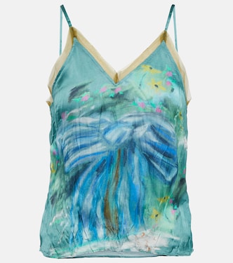 Printed satin camisole | Acne Studios