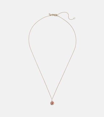 Collier Evil Eye en or 14 ct et diamants | Sydney Evan