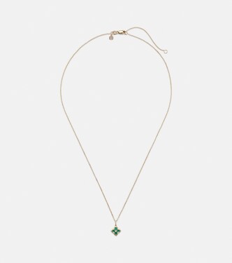 Collier Mini Moroccan en or 14 ct, émail et diamant | Sydney Evan