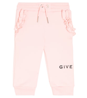 Baby 4G cotton-blend sweatpants | Givenchy Kids