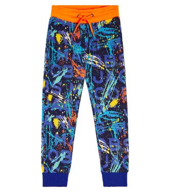 Printed cotton blend sweatpants | Marc Jacobs Kids
