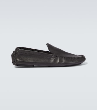 Lucca leather loafers | The Row