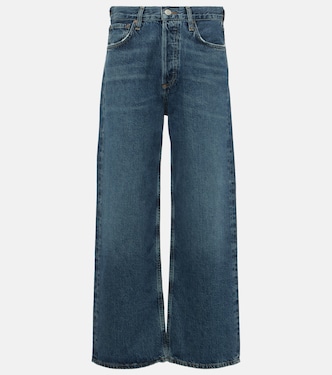 Gerade High-Rise Cropped Jeans Ren | Agolde