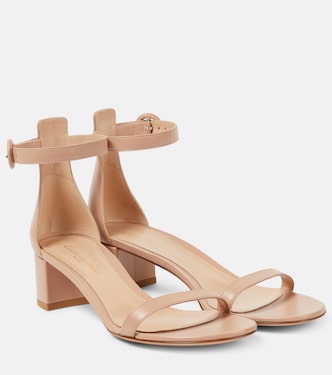 Gaeta 45 leather sandals  | Gianvito Rossi