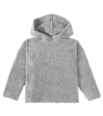 Alpaca wool-blend hoodie | Il Gufo
