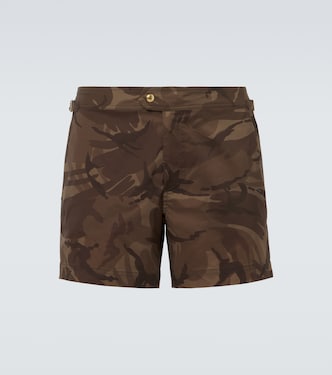 Camouflage swim trunks | Tom Ford