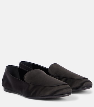 Monroe satin loafers | Khaite