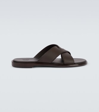 Leather sandals | Zegna