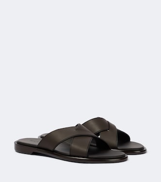 Leather sandals | Zegna