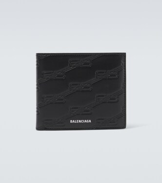 BB debossed bifold wallet | Balenciaga